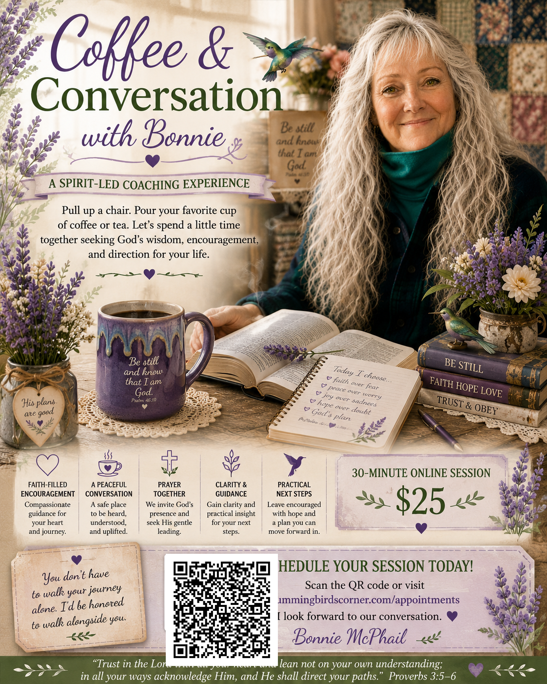 Coffee & Conversation with Bonnie - Spirit-Led Coaching Session