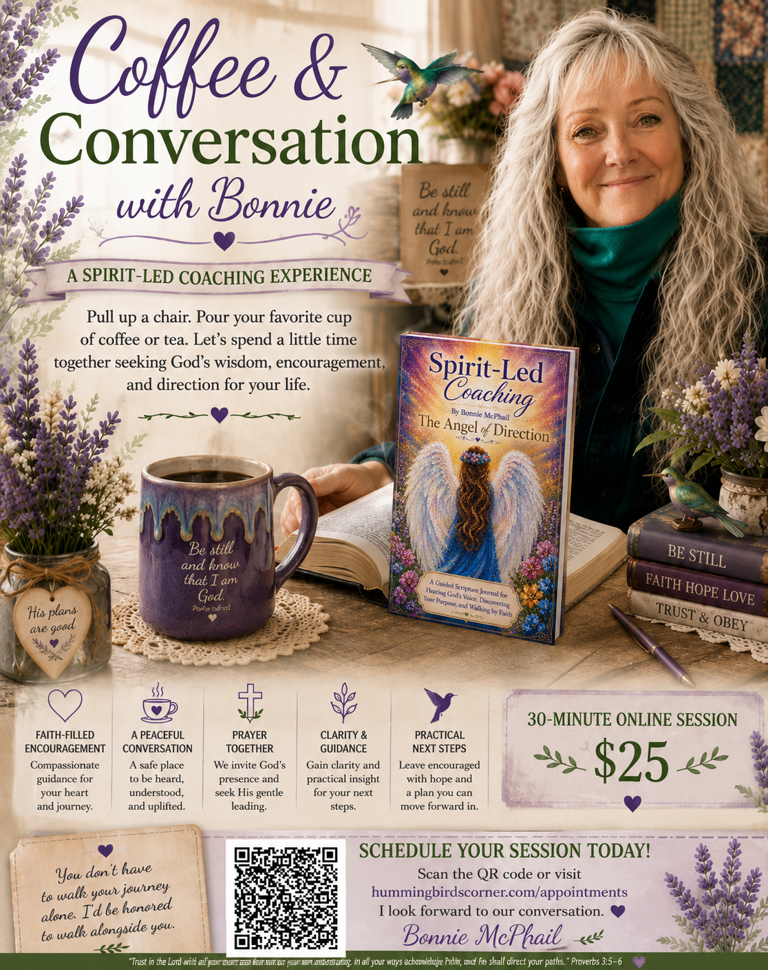 Coffee & Conversation with Bonnie | 30-Minute Spirit-Led Coaching Session