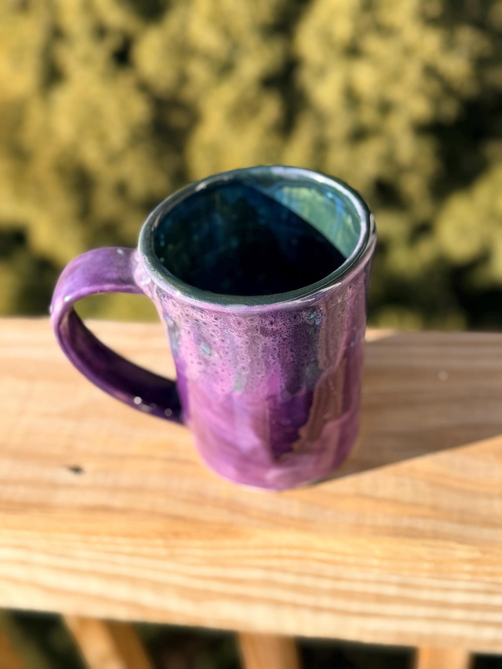 Royal Fantasy 16 Ounce Hand Glazed Stoneware Mug Gift, Birthday, Special Occasion, Large Mug