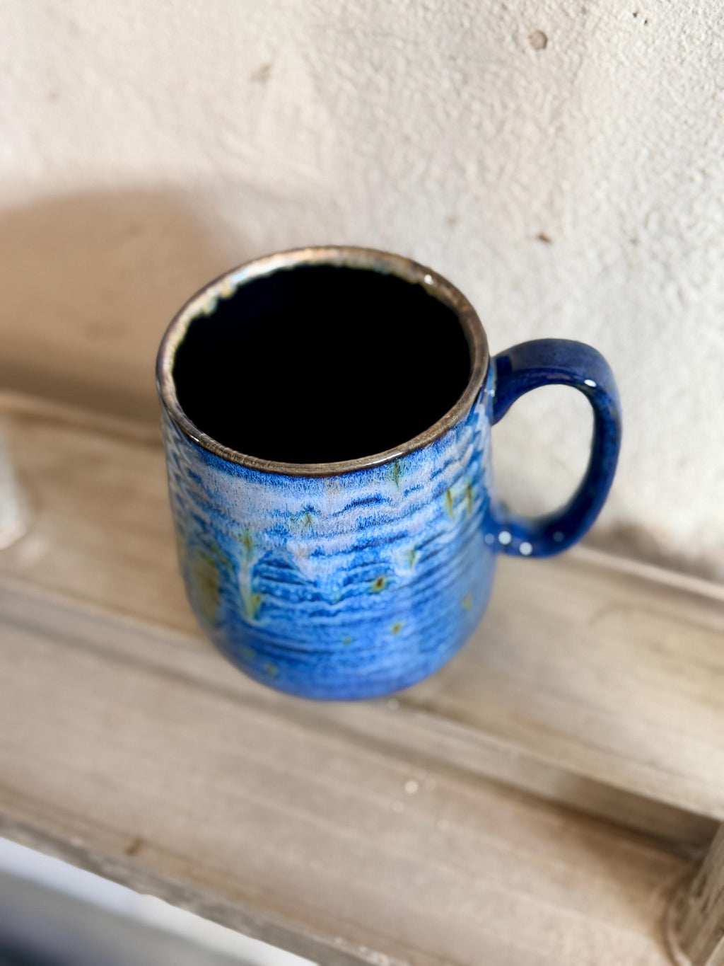 Hand Glazed Stoneware Mug with Beauty Restored Christian Romance Novel