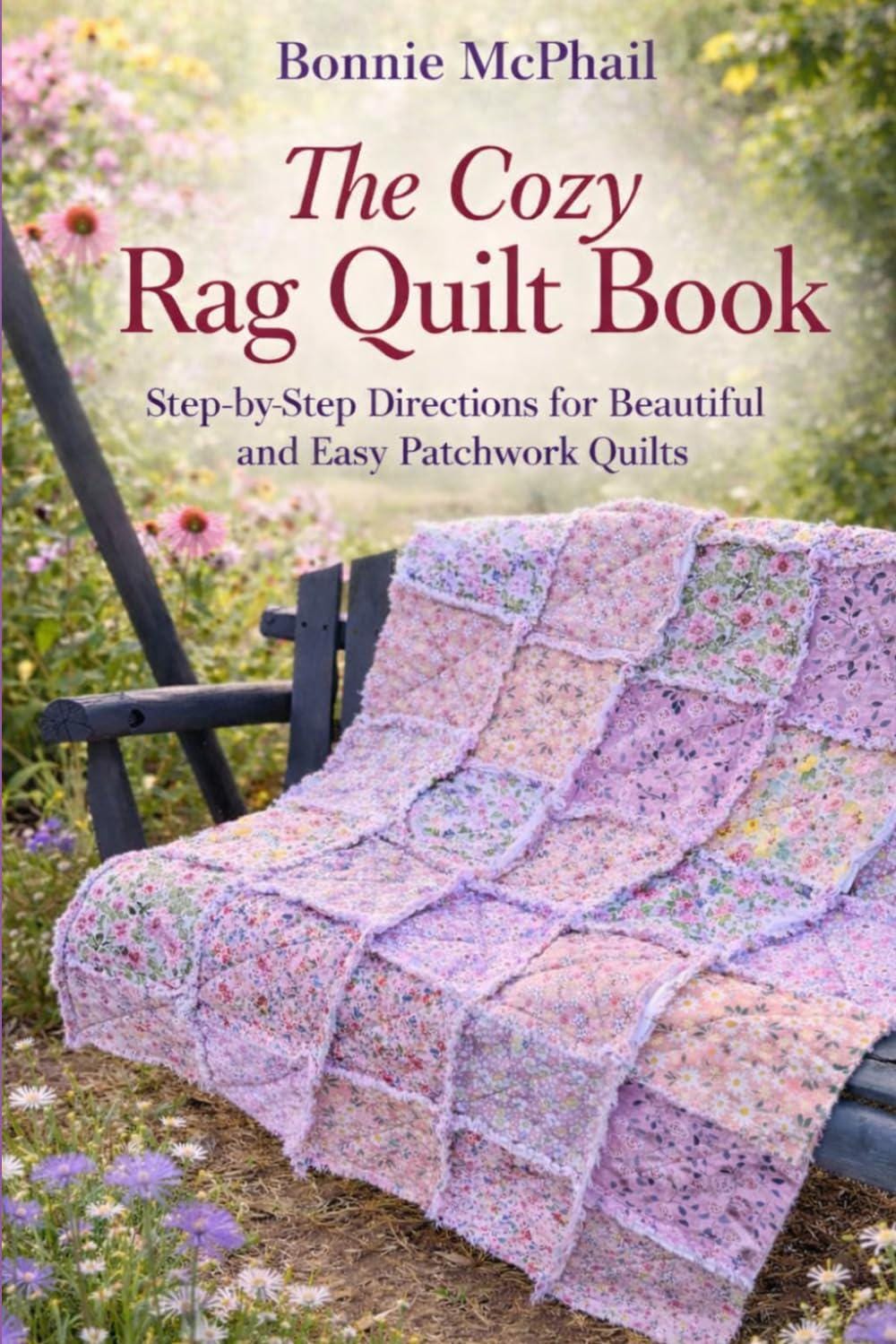 Beginner Highland Cow Rag Quilt Kit with Book | Pre Cut Fabric Quilt Kit | Easy DIY Sewing Project | Complete Quilt Kit | Cozy Handmade Gift