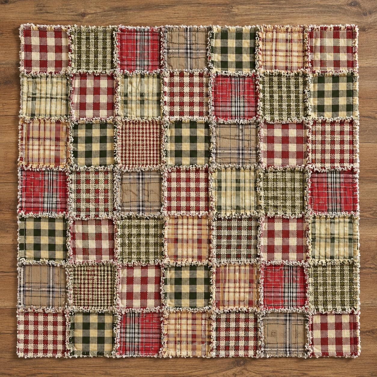 Rustic Ranch Rag Quilt Kit | Beginner Quilt Kit with Book | Horse Lover Gift | No Cutting Required | Farmhouse Rag Quilt | Cozy DIY Quilt