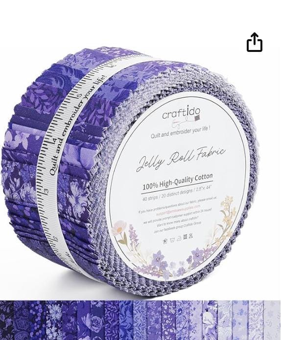 The Cozy Jelly Roll Rug Kit One Jelly Roll = One Beautiful Rug
