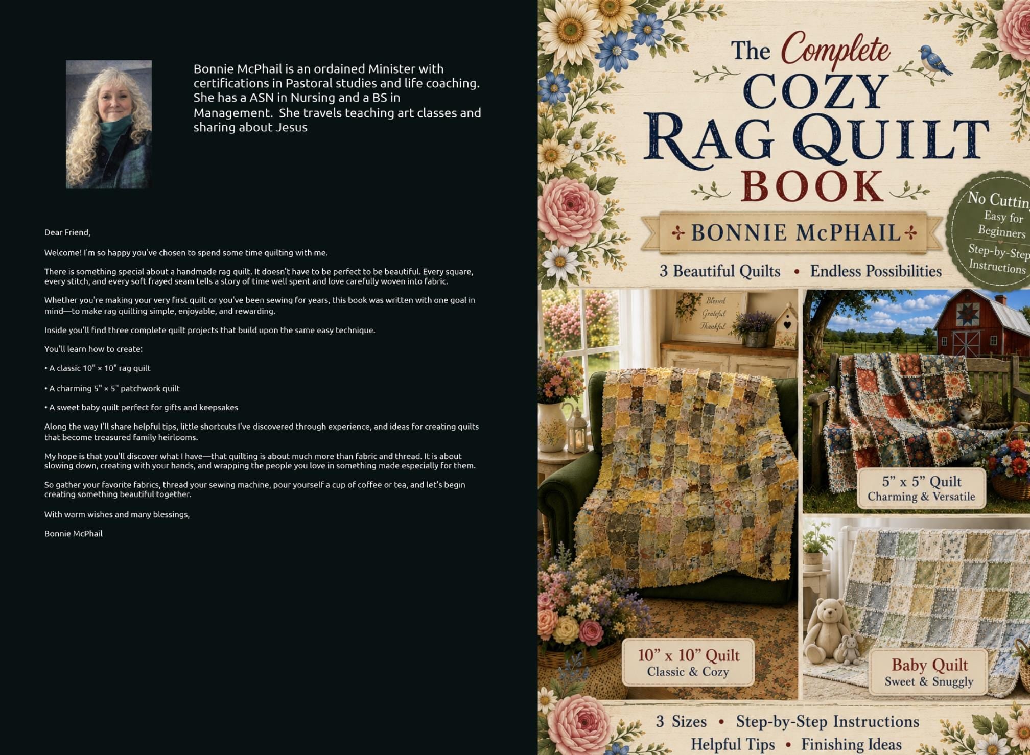 The Complete Cozy Rag Quilt Book:  3 Beautiful Quilts, Endless Possibilities
